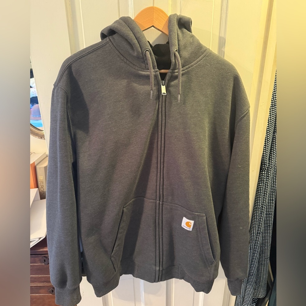Carhartt Dark Gray Fleece Jacket